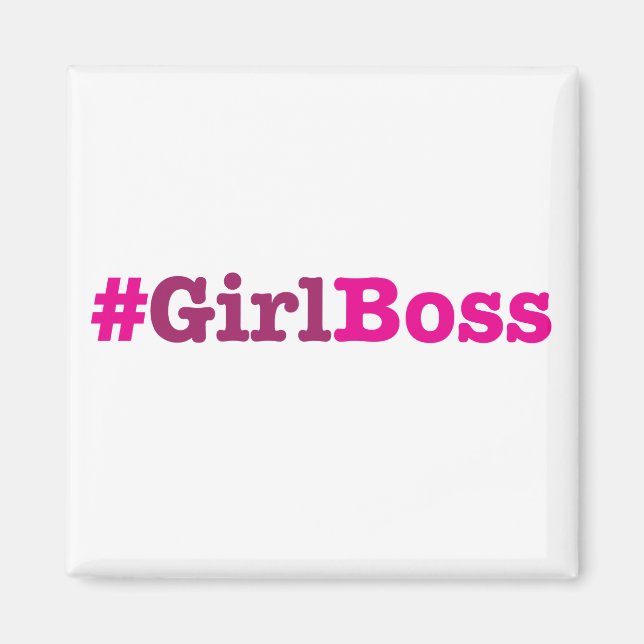 Aimant Marchandises pour fille Boss (Devant)