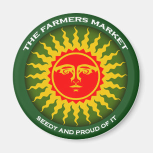 Aimant Marché d'agriculteurs