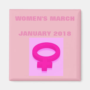 AIMANT MARCHE DES FEMMES