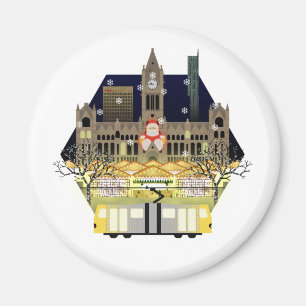 Aimant Marchés de Noël de Manchester