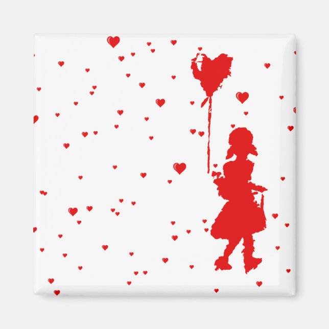 Aimant marchez votre coeur (Devant)
