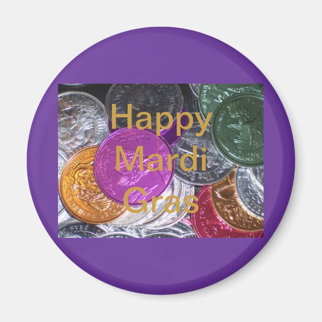 Aimant Mardi Gras (Devant)