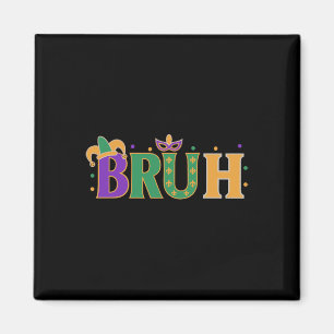 Aimant Mardi Gras Bruh Chemises Garçons Mardi Gras Enfant