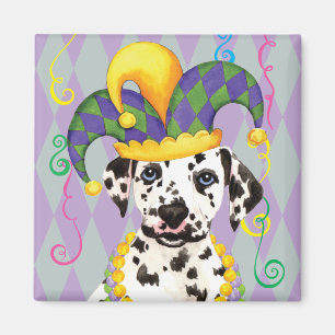 Aimant Mardi Gras Dalmatien