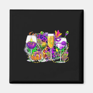Aimant Mardi Gras Gl De Vin