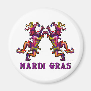 Aimant Mardi Gras Jesters