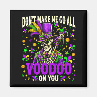 Aimant Mardi Gras Priest Top Hat New Orleans Witch Doctor