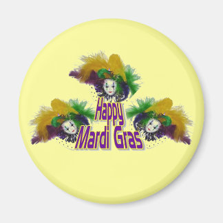 Aimant Mardi Gras Trio