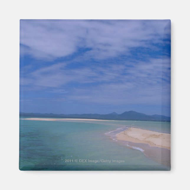 Aimant Marée basse sur la plage (Devant)