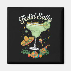 Aimant Margarita Salée Drôle Sentiment Cinco De Mayo