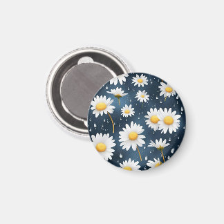 AIMANT MARGARITAS BLANCA FONDO AZUL