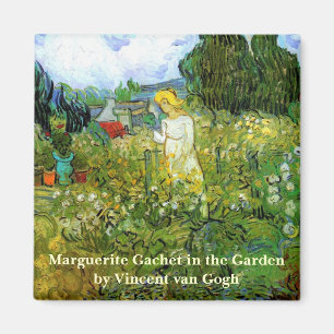 Aimant Marguerite Gachet dans le jardin par Vincent van G