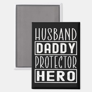Aimant Mari Daddy Protector Hero Vétérinaire Papa