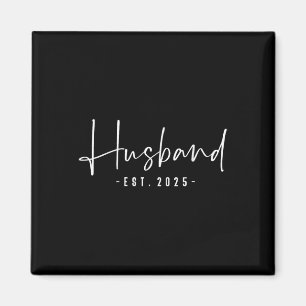 Aimant Mari Est 2025 Marié Hubby Femme Coup de lune de mi