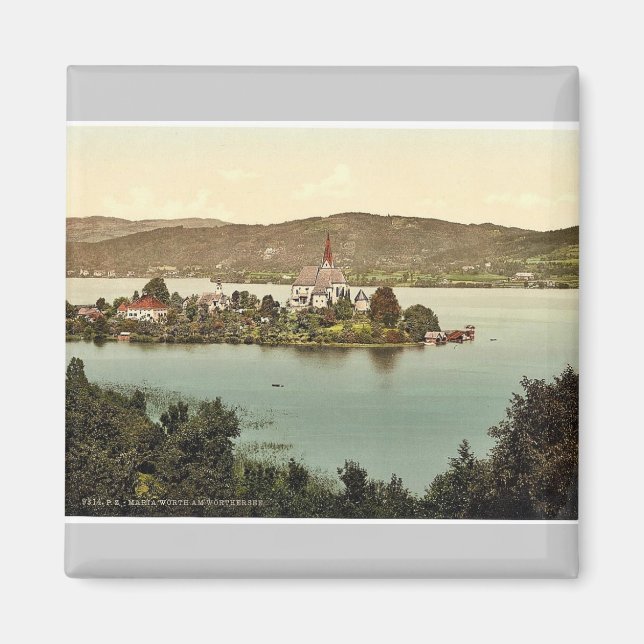 Aimant Maria-W&ouml ; rth on W&ouml ; rthersee, Carinthia (Devant)