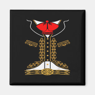 Aimant Mariachi Charro Costume Mexicain Pour Cinco De May