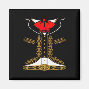 Aimant Mariachi Charro Costume Mexicain Pour Cinco De May