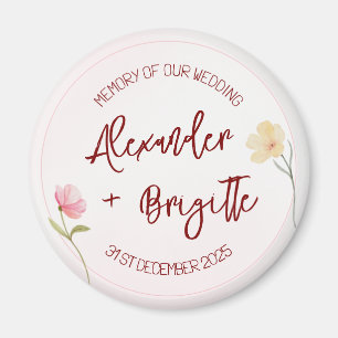 Aimant Mariage d'Alexander et Brigitte