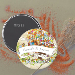 Aimant Mariage de la branche côté forêt enchantée