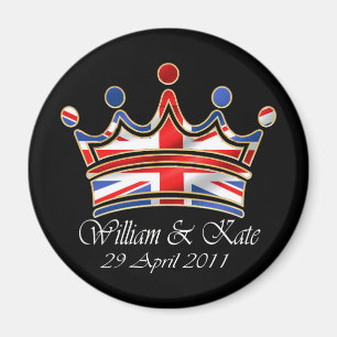 Aimant Mariage de William et de Kate