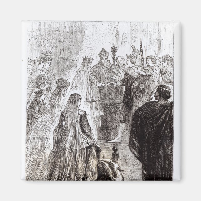 Aimant Mariage d'Edward II et d'Isabelle de France (Devant)