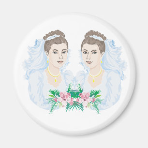 Aimant Mariage des femmes lesbiennes