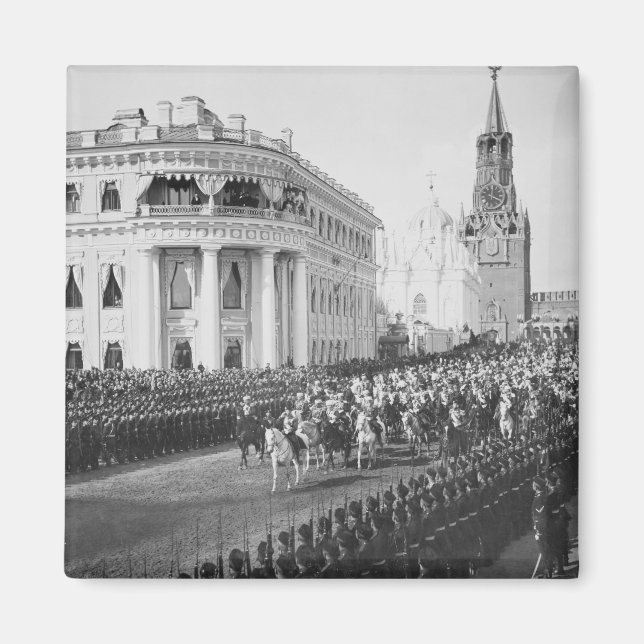 Aimant Mariage du tsar Nicholas (1868-1918) à Alexandra (Devant)