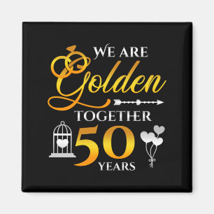 Aimant Mariage Homme Anniversaire de Mariage 50 Ans Ensem