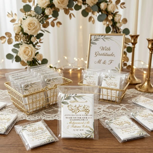 Aimant Mariage Musulman Élégance Feuilles d'Or