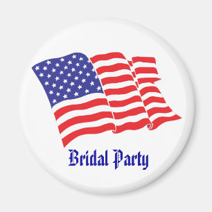 Aimant Mariage patriotique de la fête nuptiale
