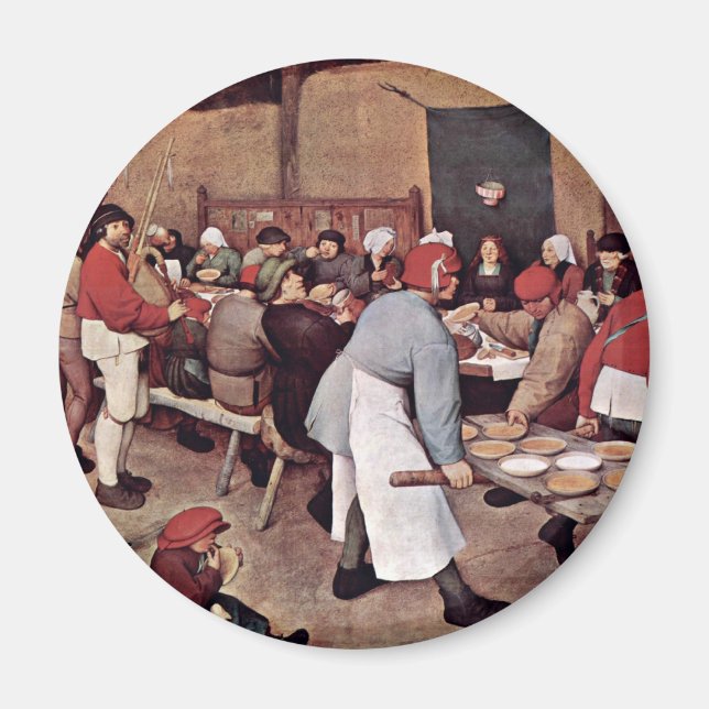 Aimant Mariage Paysan Par Bruegel D. Ä. Pieter (Devant)