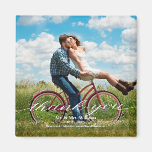 Aimant Mariage photo Merci russe