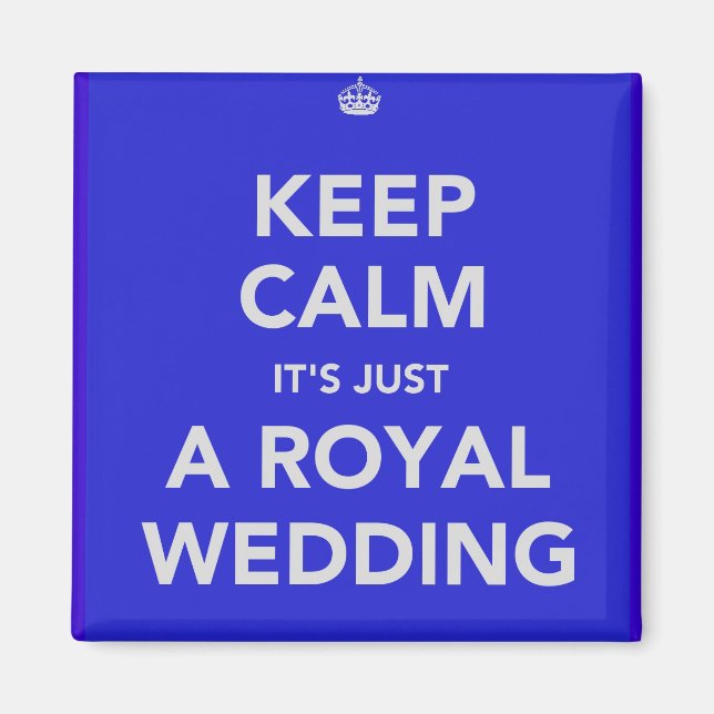 Aimant Mariage royal - Kate & William - 29 avril 2011 (Devant)