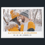 Aimant Mariage Simple Enregistrer La Date Moderne Minimal<br><div class="desc">Mariage simple Enregistrer La Date Moderne Minimal Aimant Photo</div>