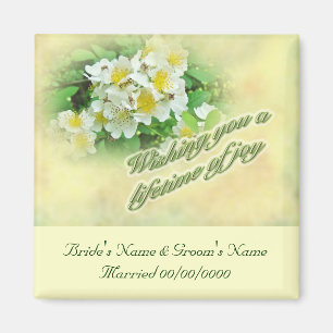 Aimant Mariages souhaite Multiflora Roses