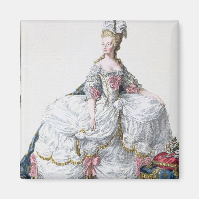 Aimant Marie Antoinette (1752-93) from 'Receuil de l'Esta (Devant)