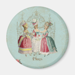 Aimant Marie Antoinette Française Paris Dames