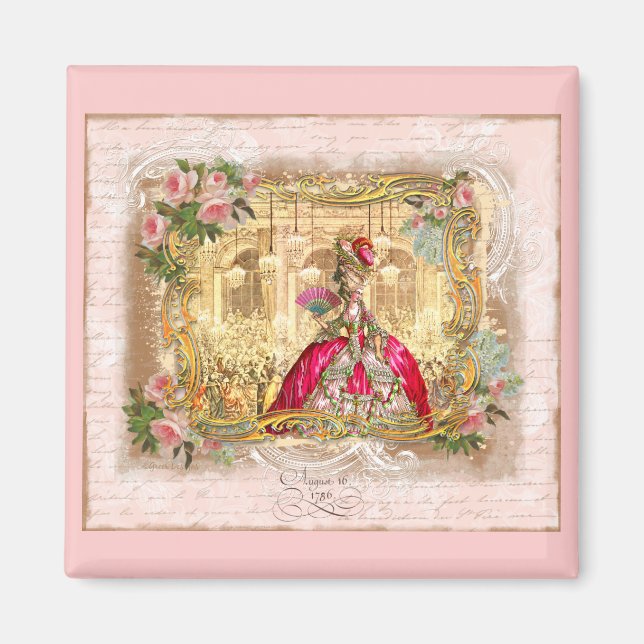 Aimant Marie Antoinette Versailles (Devant)