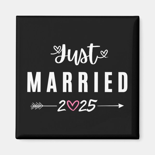 Aimant Marié Est 2025 Mariage Lune De Miel Couples Et (Devant)