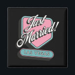 Aimant Marié Las Vegas Mariage mariée<br><div class="desc">Marié Las Vegas Mariage mariée</div>
