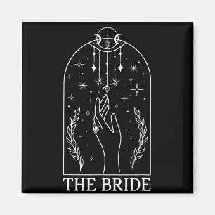 Aimant Mariée gothique sorcière Coven Tarot correspondant