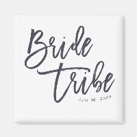 Mariée Tribe moderne et simple manuscrite