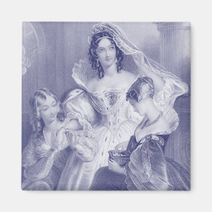 Aimant Mariée vintage