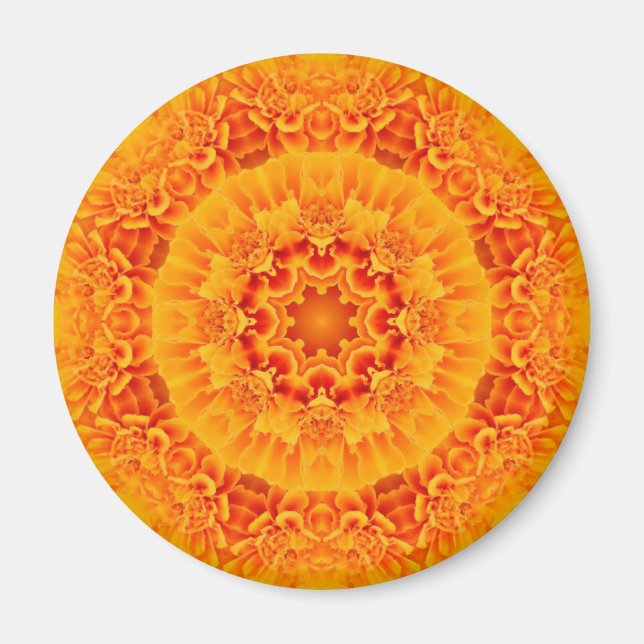 Aimant Marigold Mandala (Devant)