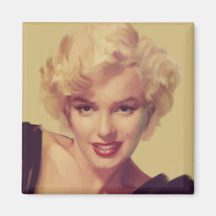 Aimant Marilyn dans le noir