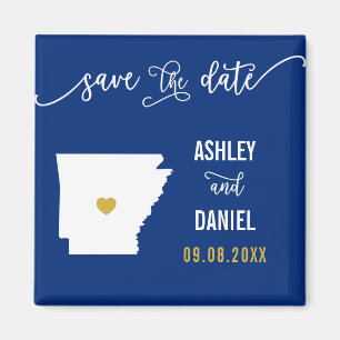 Aimant Marine Arkansas : Mariage Sauvez la carte des date