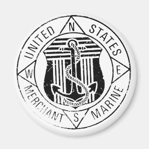 Aimant Marines marchandes des USA par : David Lee