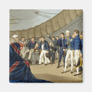 Aimant Marins à la prière à bord du bateau de seigneur