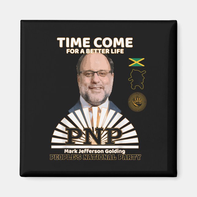 Aimant Mark Golding Jamaïque & #39 ; s People ' ; s Na (Devant)