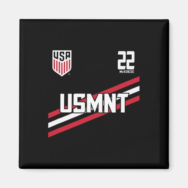 Aimant Mark Mckenzie 22 Navy Usmnt Officiellement Autoris (Devant)